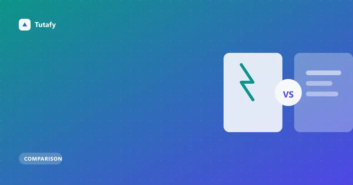 Illustration comparing Tutafy with other tutoring platforms
